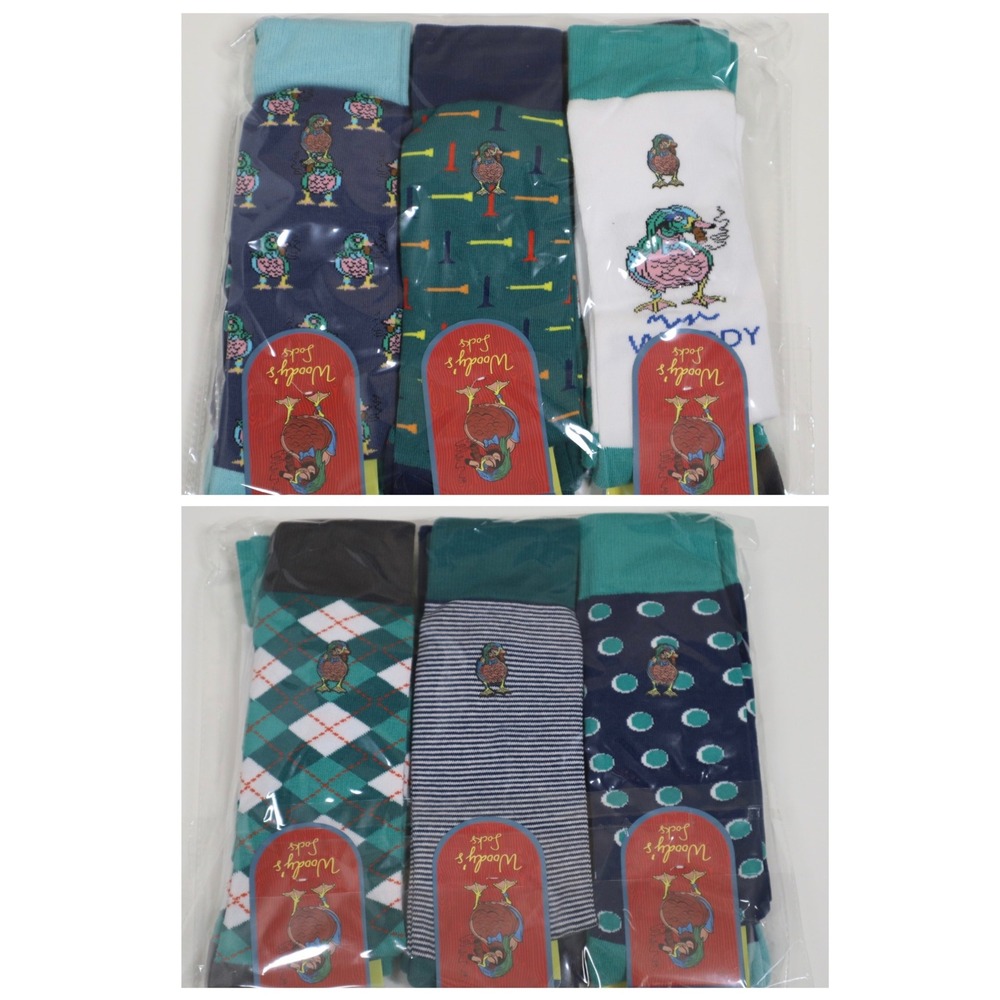 Woody's Men's 6 Pack of‎ Socks